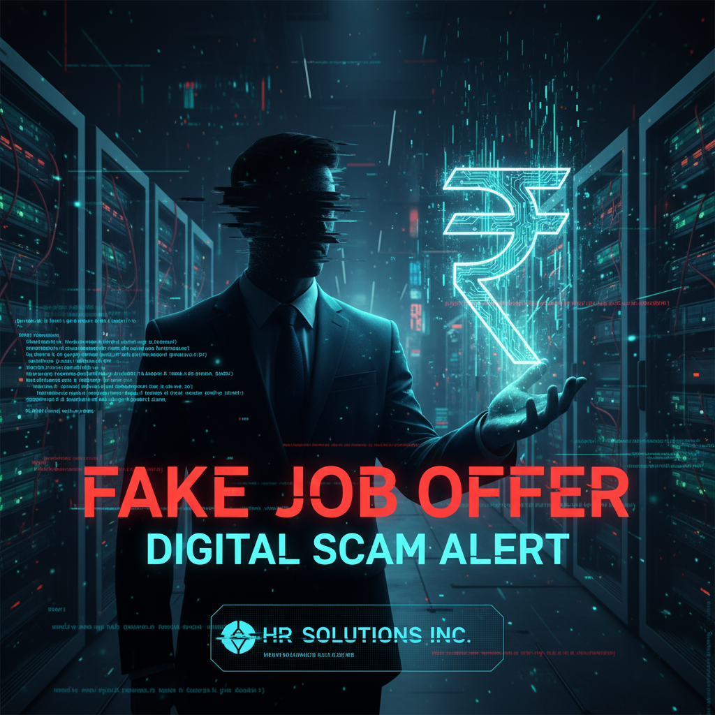 Fake Job Offer Scam: How I Was Tricked by a Fraudulent HR Identity and lost ₹13,000