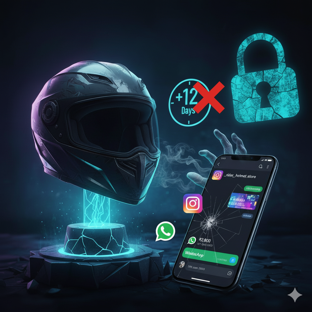 Online Helmet Purchase Scam How I Lost 2,800 and What You Should Watch Out For